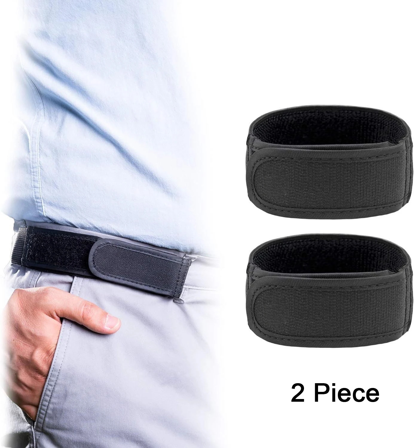 Ultra-Soft Elastic Waist Belt - Stylish & Comfortable Unisex Design
