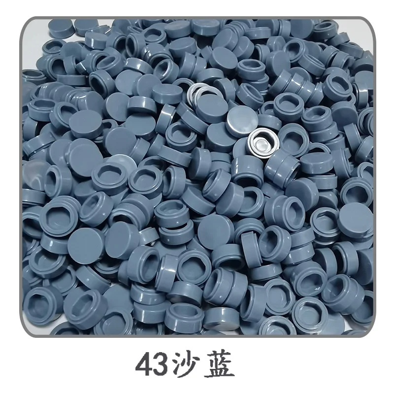 500-Piece Round Tile Set for Mosaic Art and Creative Building
