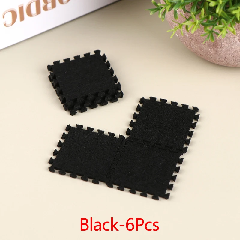 6 Pezzi 1:12 Casa Delle Bambole In Miniatura Tappeto Tappeto - Foto 11