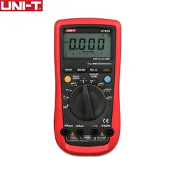 Multimètre numérique UT61D, True RMS, plage automatique UNI T s, Test rapide, tension 0.5 V/10a, courant, calcul de données souples, PC, 1000 