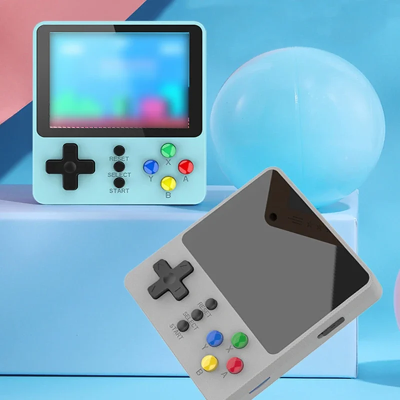 Console Portatile Per Videogiochi Retrò | 500 Giochi Classici Integrati | Schermo A Colori 3 Pollici | Batteria 1020 MAh | Uscita TV | Regalo Bambini