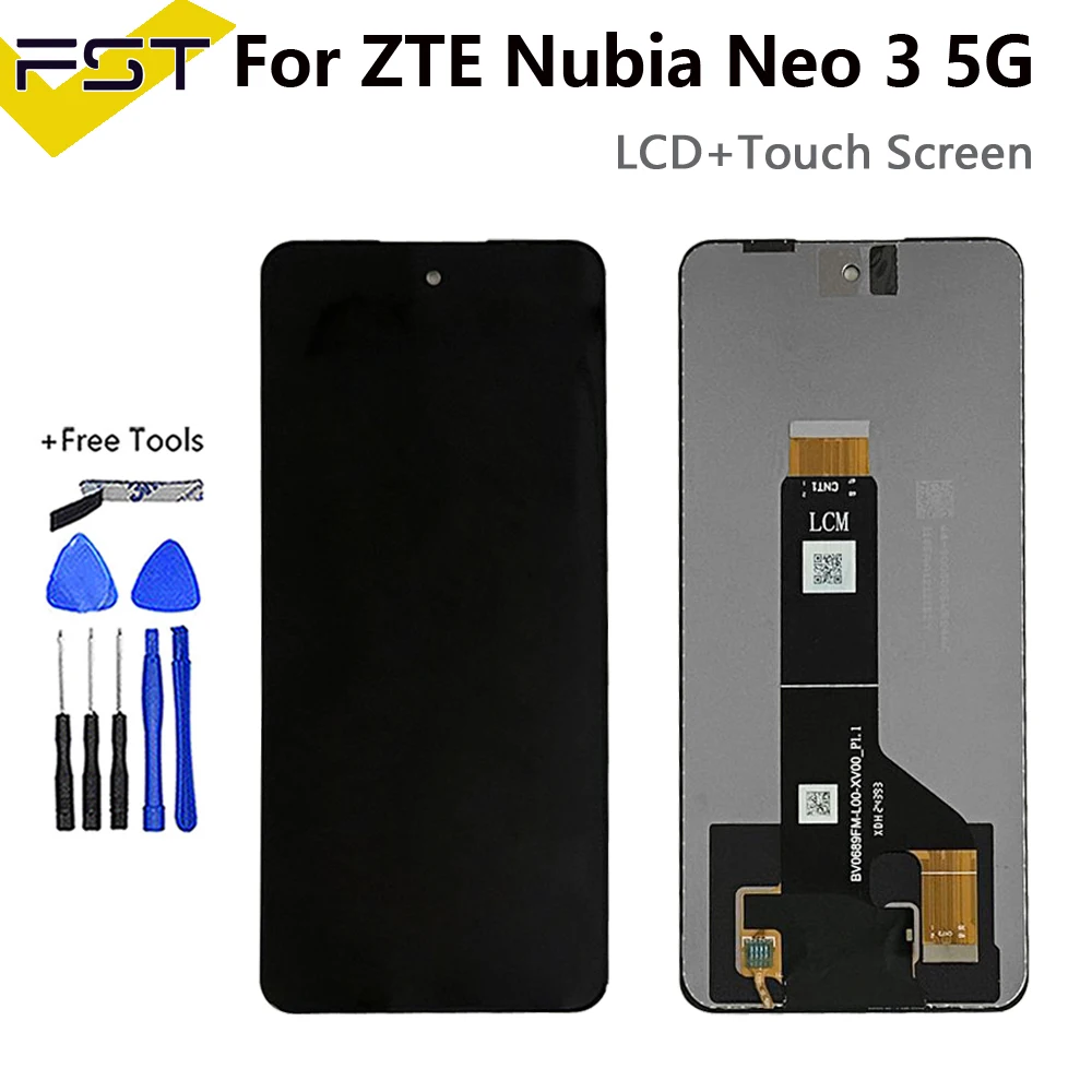 Pro ZTE Nubia Neo 2 5G Z2352N OEM Grade S LCD Obrazovka A Sestava Digitizéru Náhradní Díl