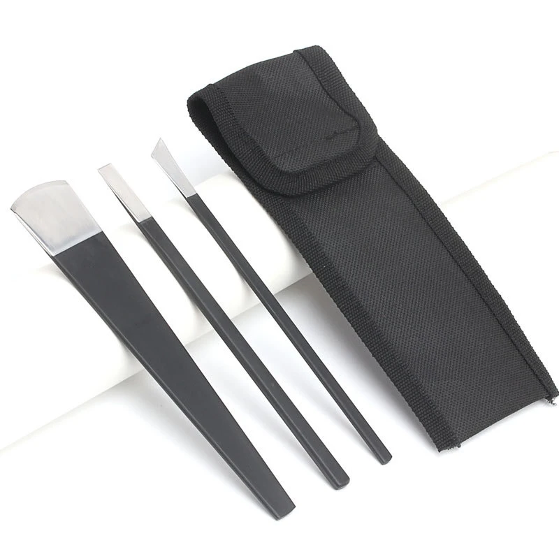 

4pcs Pedicure Knife Set Ingrown Toenail Corrector Scissor Dead Skin Fork Nail File Flat Scraper Rasp Manicure Care Tool