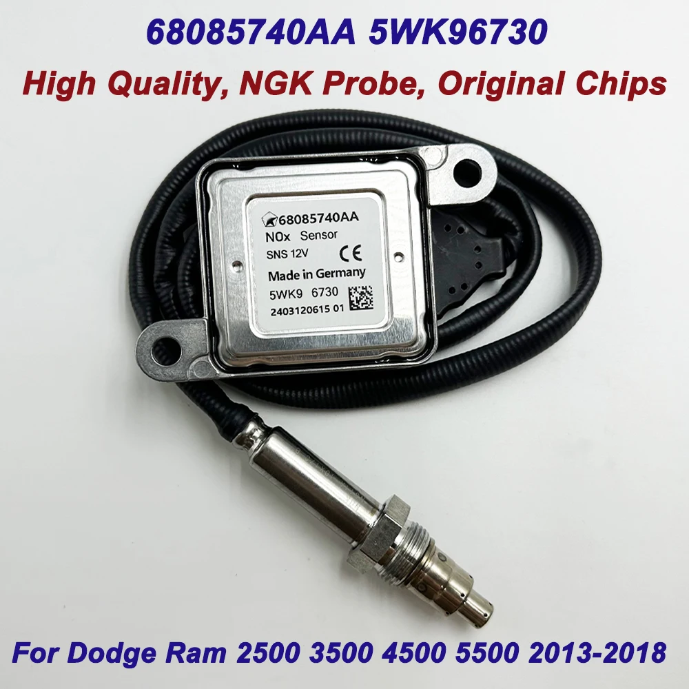 

68085740AA 5WK96730 68085740AB High Quality Chips N-GK Probe NOX Nitrogen Oxide Sensor For 13-2015 Dodge Ram 2500 3500 4500 5500