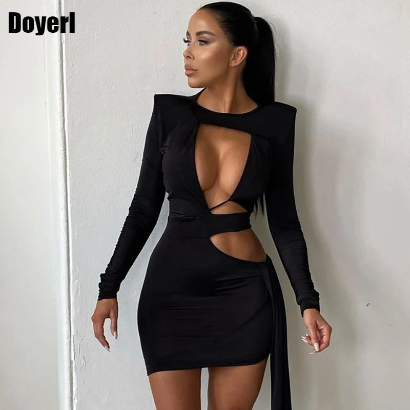 Sexy Party Bodycon Dress Women Clubwear 