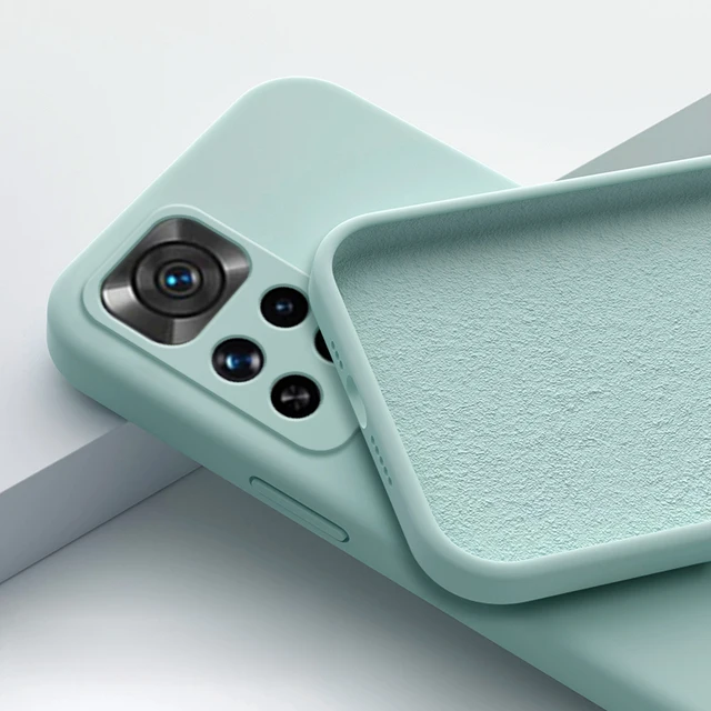 thumbnail image 1 of Liquid Silicone Case On For Xiaomi Redmi Note 11 11S 12 Plus POCO X5 F5 M4 Pro 5G Cover, 1 of 5