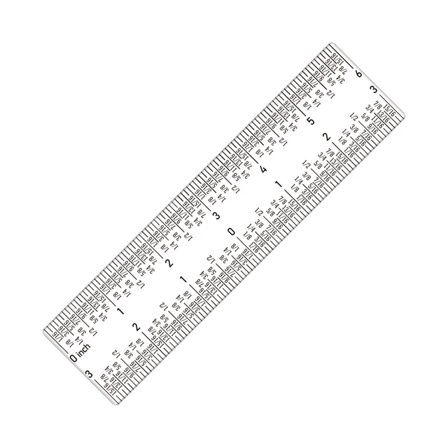 2 Méret Nulla Centering 6 "Vagy 12" Tiszta Akril-Uralkodók, Amelyek Nem Számolnak A Kullancsok Jelölésére - Image 2