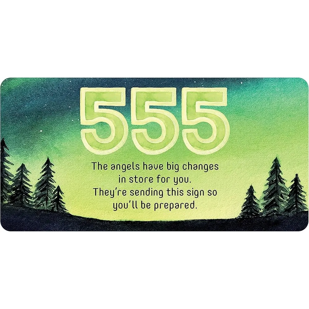 10.5*6cm 40 Message Cards Angel Connections Present Visual Images of An Angel Sign with Messages To Receive Angel’s Blessing 4