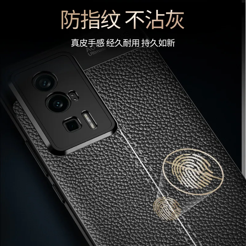 Luxury Leather Case For Xiaomi Poco M6 Pro Anti Drop Case Anti Slip Cover  Poco X5 X5 Pro/Poco F5 F5 Pro Funda Protectora Poco M6 - AliExpress