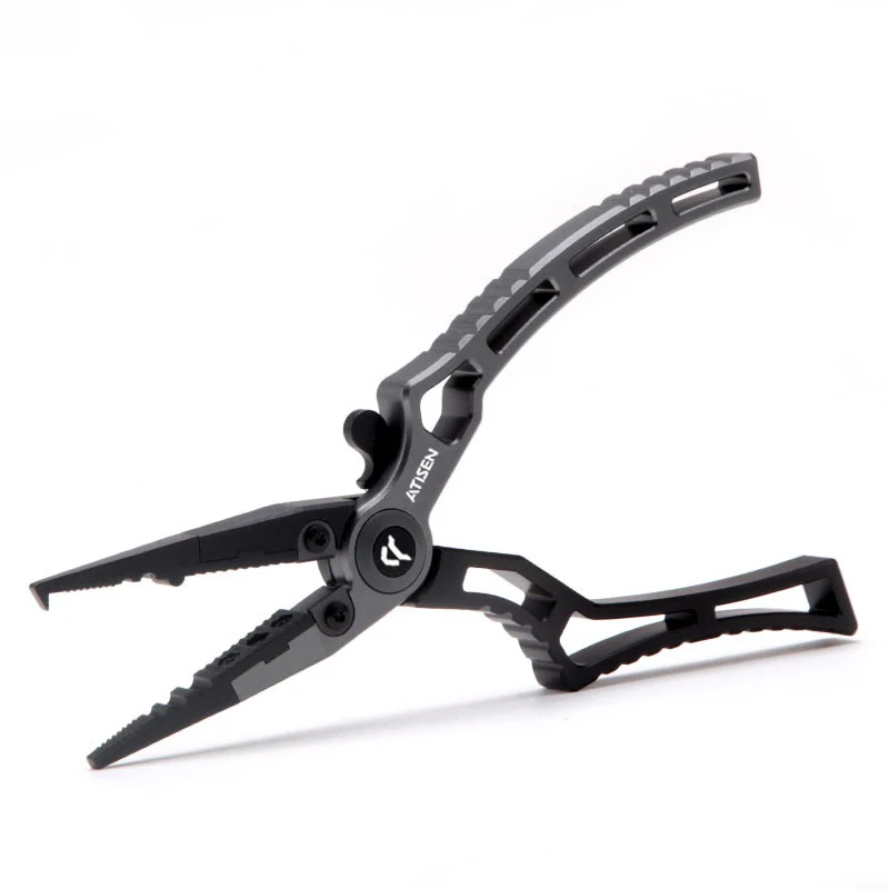 Booms Fishing X1 Angelzange - Aluminium Multitool Für Süß- Und Salzwasser