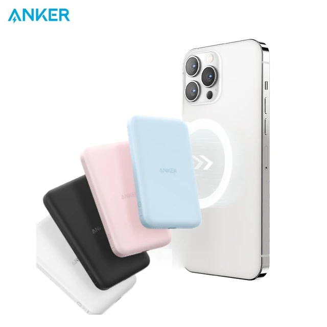 Anker 621 Magnetic Battery (MagGo)5000mAh Ultra-thin Magnetic Wireless  Portable Charger for iPhone 13/12 and mord Power Bank - AliExpress