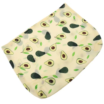 Tissu de conservation de cire d'abeille réutilisable, 2 pièces, enveloppe de coton de qualité alimentaire, sac de scellage hermétique pour collations, Desserts, stockage écologique 1