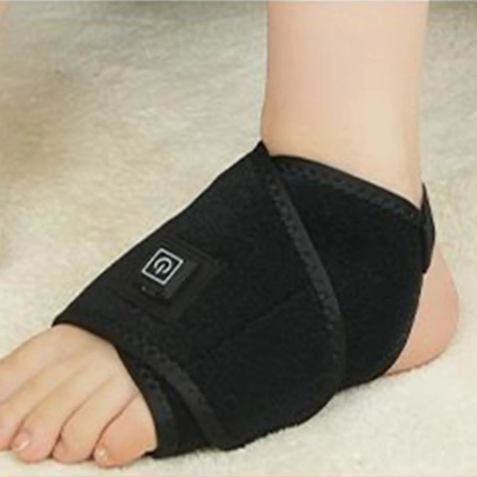 Ankle Heat Wrap Muscle-Relaxing Soothing USB Plug-in Heated Ankle Brace For Night Sleeping Post-Workout Travel Men Women Adults