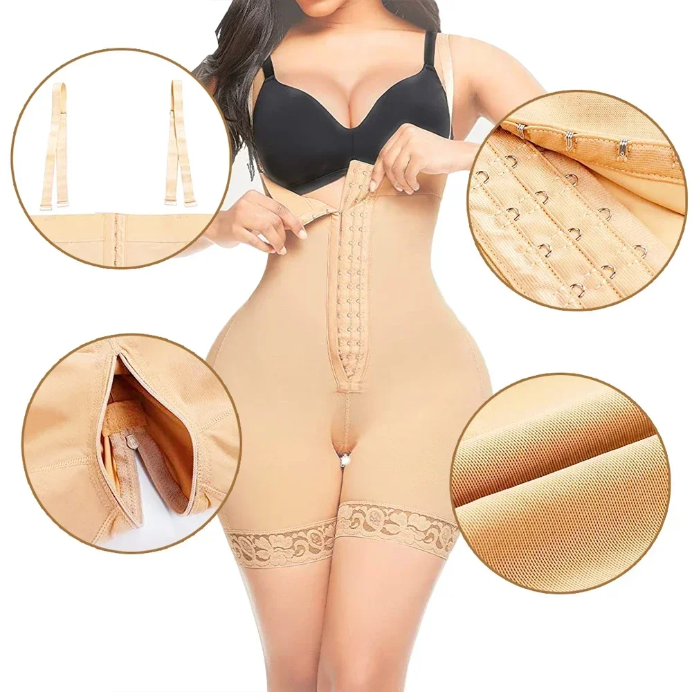Compression Columbia Shapers Bodysuit Reducing and Shaping Girdles for Women Body Shaper Tummy Control Shapewear Bodysuit