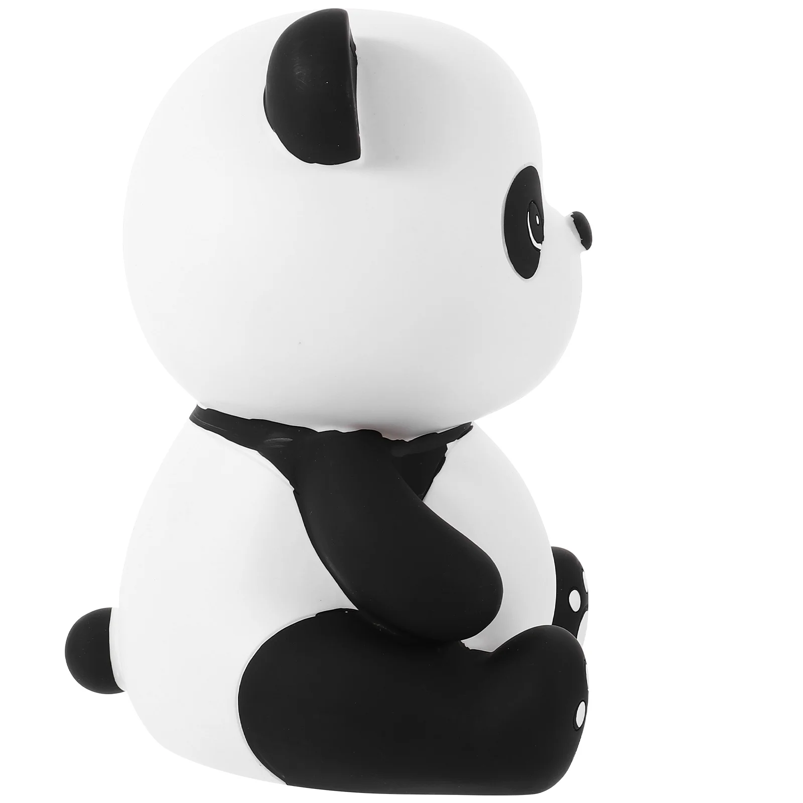 

Cartoon Panda Shape Piggy Bank Sitting Panda Cute Vinyl Panda Piggy Bank Unbreakable Sitting Panda Shaped Coin Money Bank