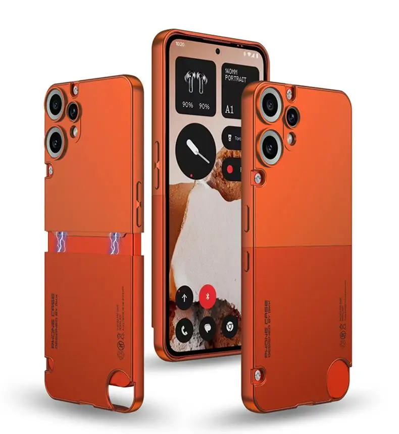 Luxurious Contrast Color Full Protection Phone Back Cover and Shell Bumper