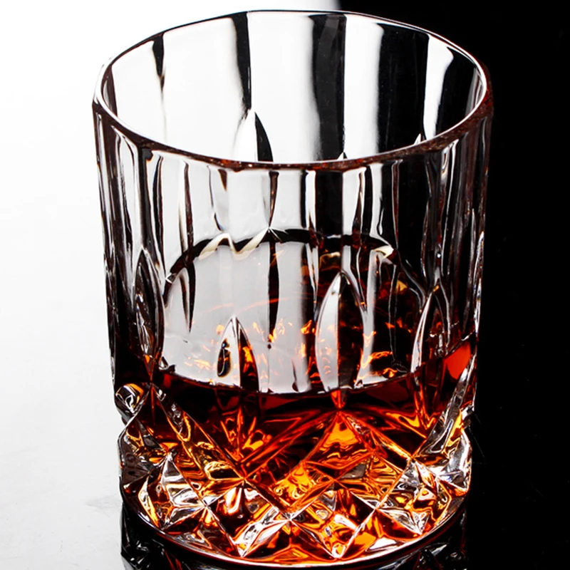 315ml Classic Whiskey Glass Transparent Household Creative Liquor Spirit Beer Glasses Party Bar KTV Vodka Gin Tequila Rum Cups