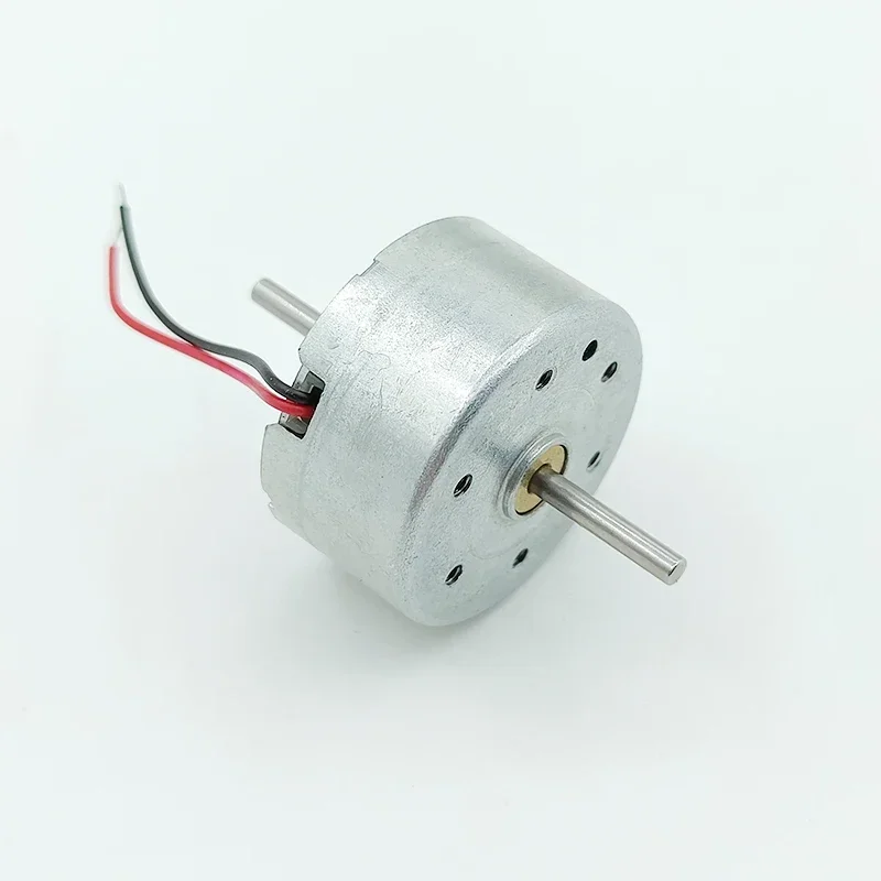 RF-300 듀얼 샤프트 미니 300 전기 모터 24mm 고속 14000RPM DC 6V-18V DIY 장난감 기차 레일 시스템용