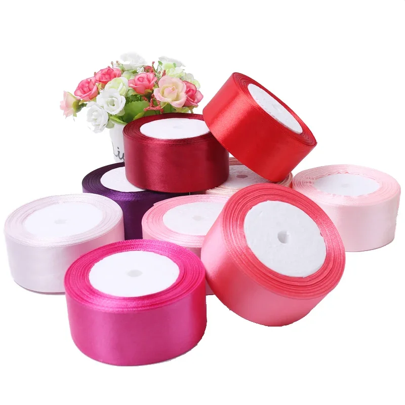 25Yards/Roll 40mm Satin Ribbons for Wedding Christmas Party Decorations DIY Handmade Crafts Supplies White Blue Pink Red Ribbons satin ribbons,ribbon decoration,ribbon supplies,wrapping ribbon,satin ribbon