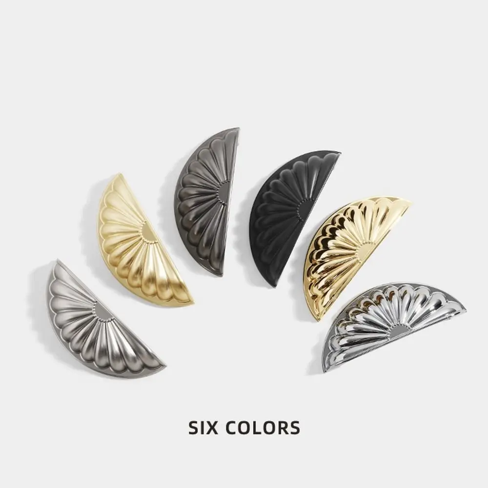 Description Picture 4 of itemFashion Zinc Alloy Shell Cabinet Handle Multifunctional Furniture Furniture Knobs Hardware Shell Style Drawer Pull Handles Door