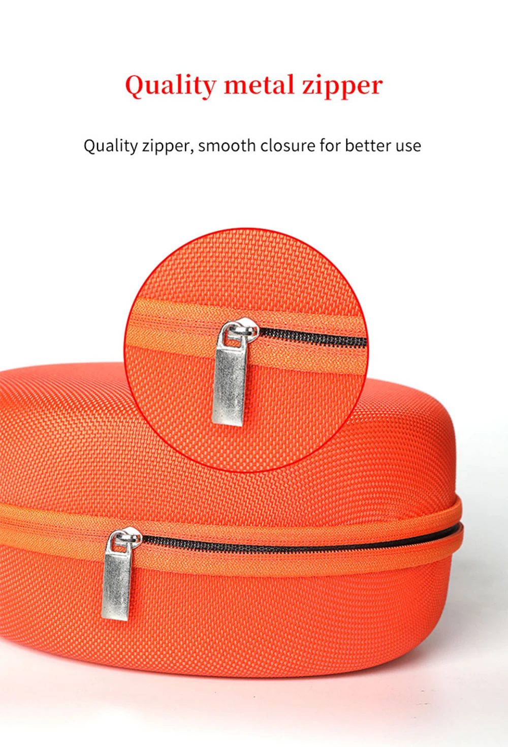 Portable Hard EVA Storage Bag for QCY 20 Pro/Haylou S35 ANC/Nokia Headphone Box Travel Carrying Case