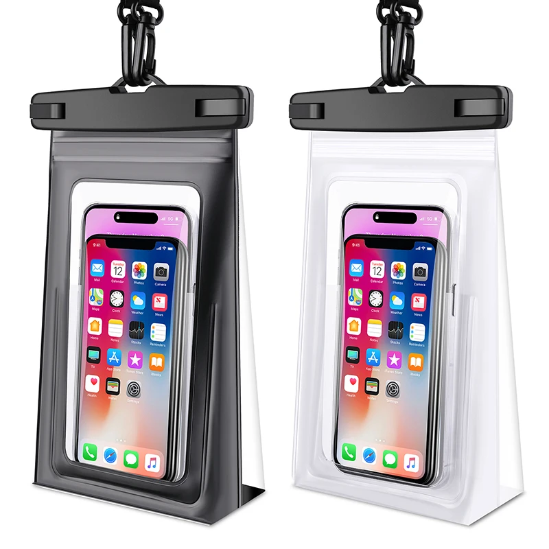 Large Capacity Waterproof Phone Pouch Floating, Waterproof Bag Case for  iPhone 15 14 Pro Max 13 12 11 X XR 8 Plus Samsung Up to 6.9'', IPX8 Water