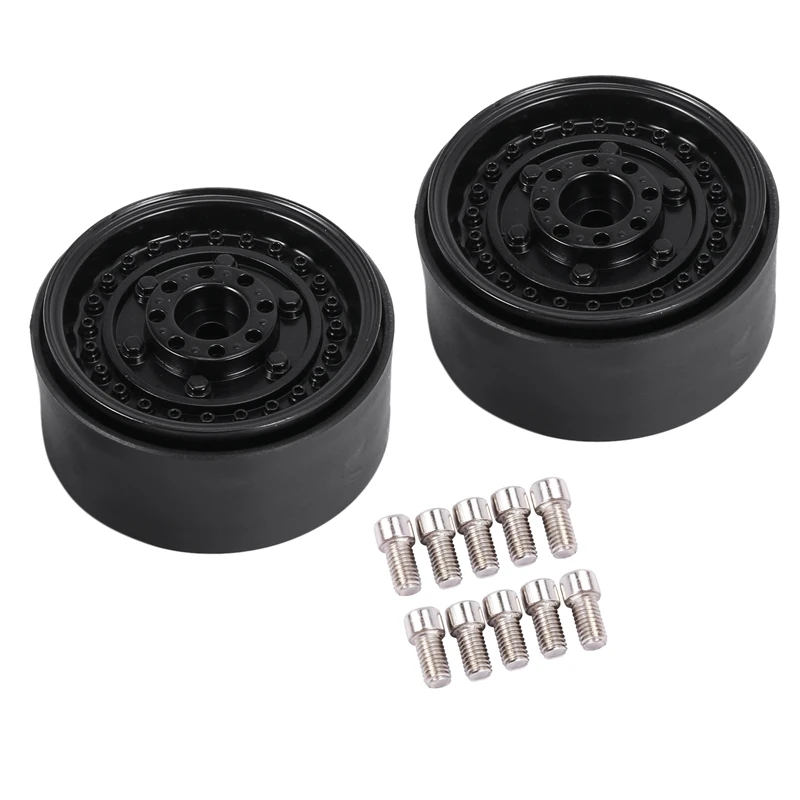 

4 шт. металлический 1,9 дюймовый Beadlock ступица обода колеса для 1/10 Rc Гусеничный автомобиль Axial Scx10 90046 Traxxas Trx4 Tf2 Rc4wd D90 D110