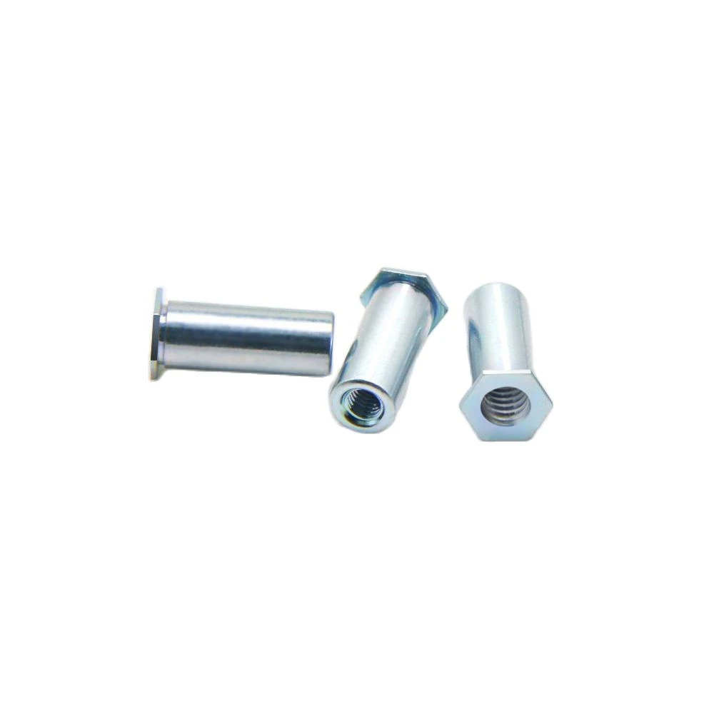 SO M5 4 Zinc Plated Steel PEM Self Clinching Thru Hole Threaded