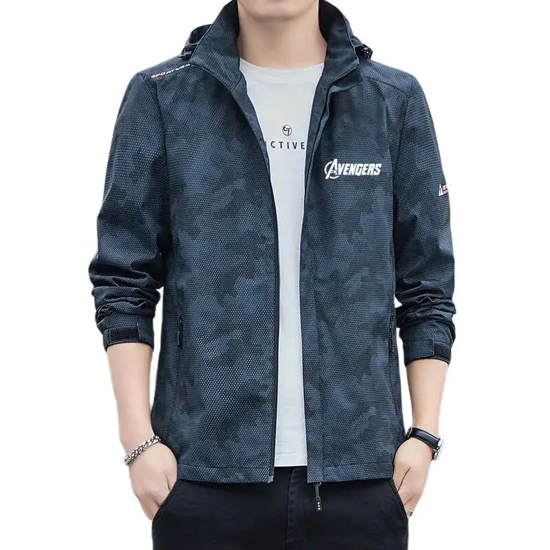 Automne nouveau manteau décontracté Rush manteau hommes printemps imperméable, crème solaire, coupe-vent manteau pour hommes_voghion.com