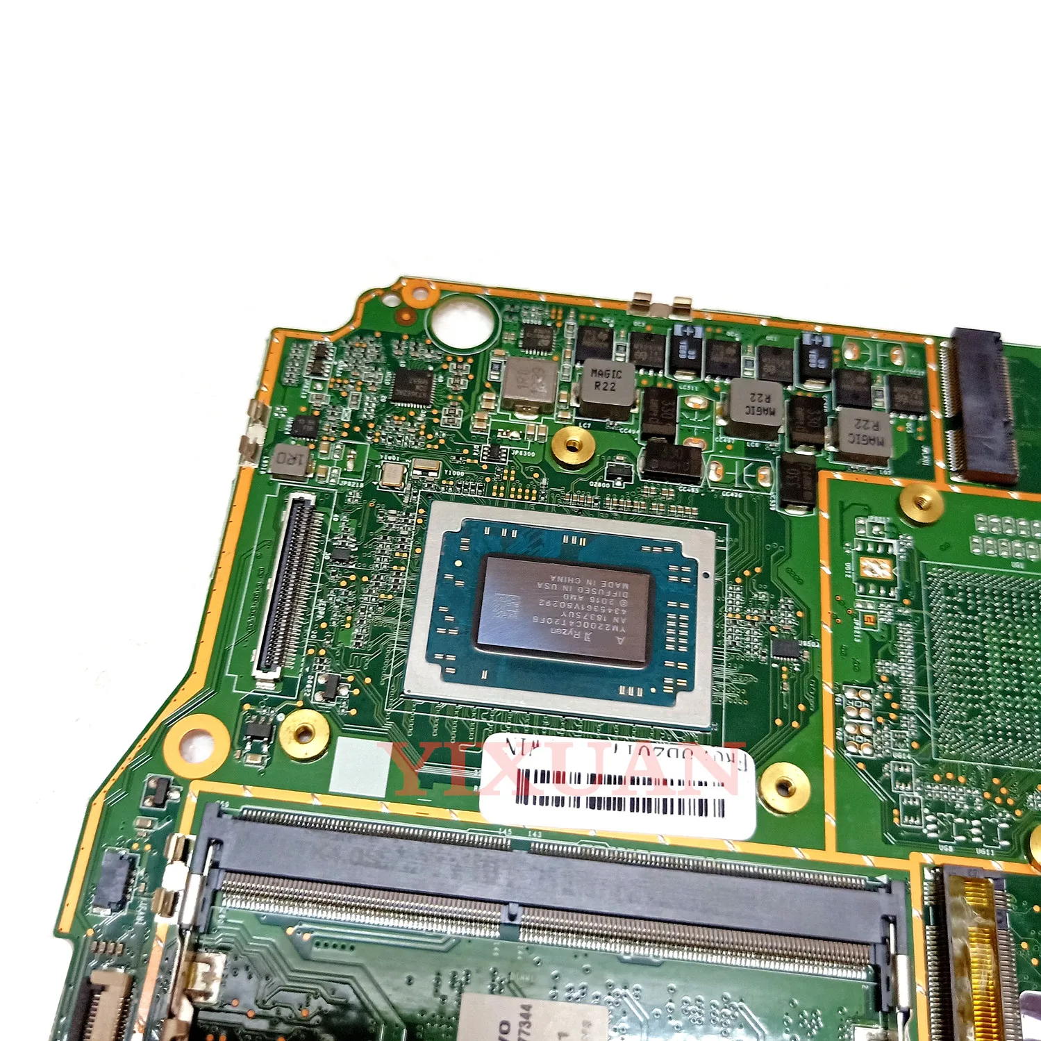 Placa-mãe Original para Lenovo Ideapad 330s 330s15arr com r3 2200u 4gb de Ram Ddr4 100 Teste - Imagem 6