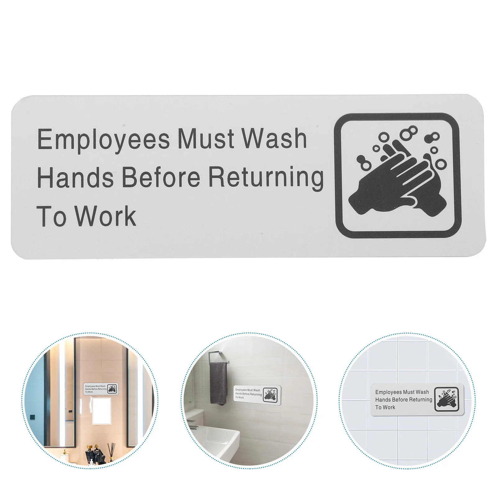 

Must Wash Hands Sign Your Employees Informative Business Signs Restaurant Stickers