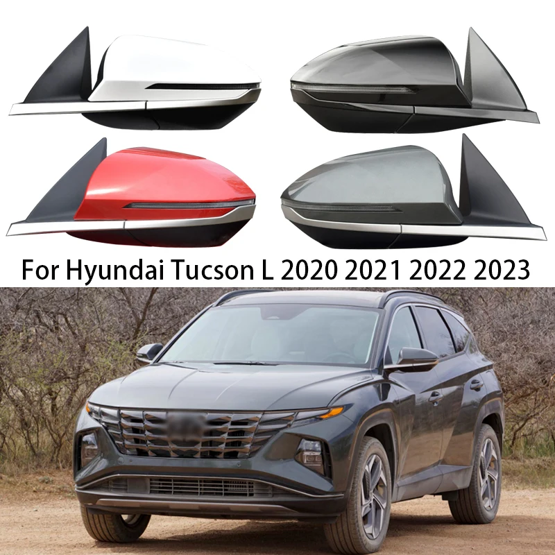 Miroir De Rétroviseur De Remplacement Pour Hyundai Tucson 2022-2025 - Compatible OEM 87611N7000, Verre Large Et Clair, Installation Facile