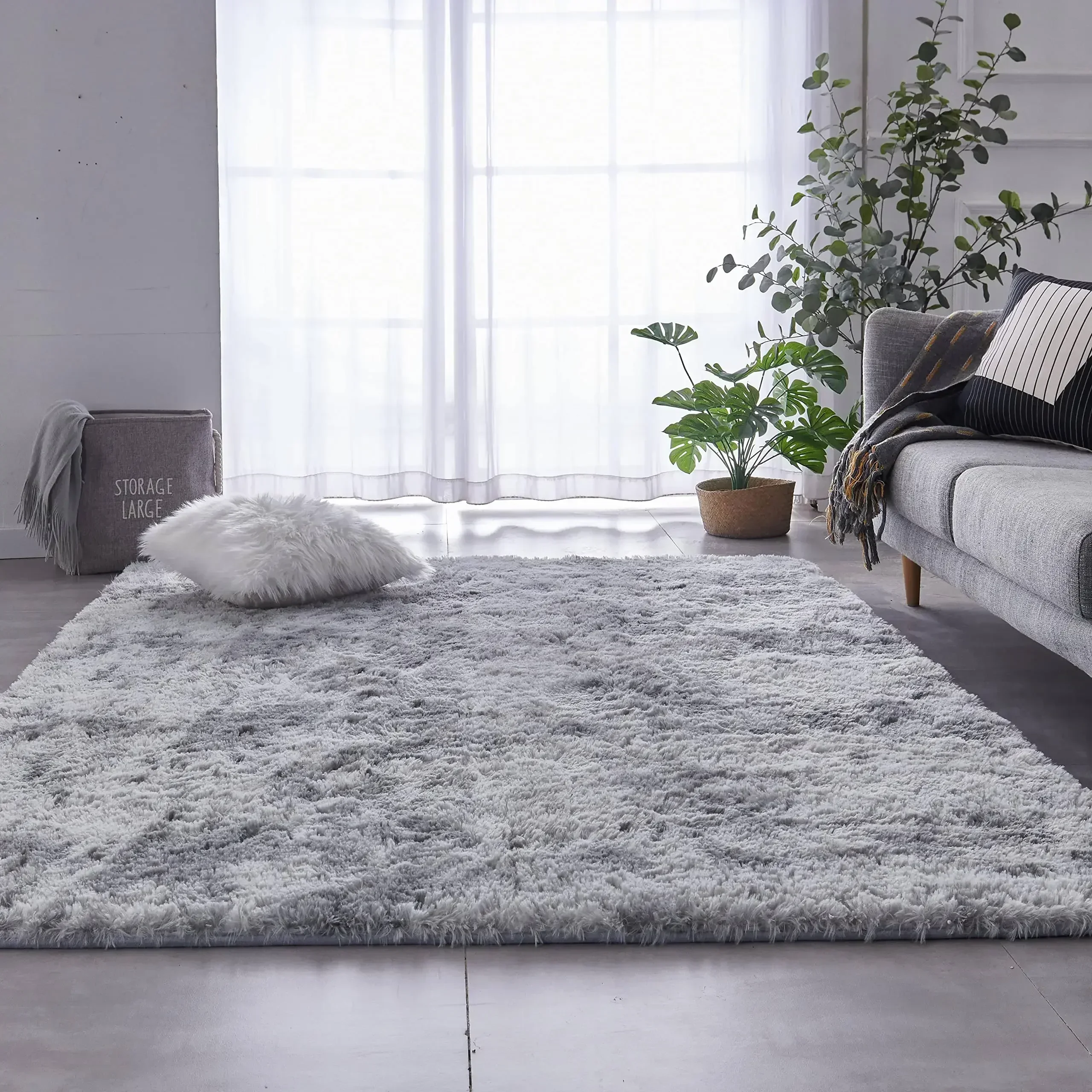 Fluffy Large Plush Rug 2