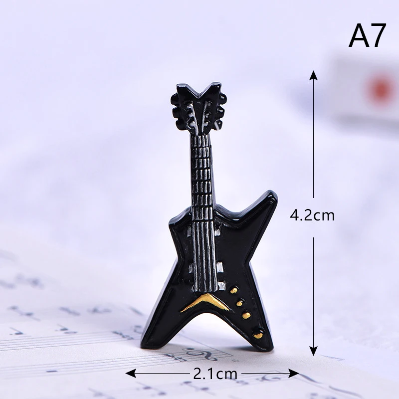 Set 3 Pezzi Miniature Musicali 1:12 Per Casa Delle Bambole - Chitarra E Violoncello Rock
