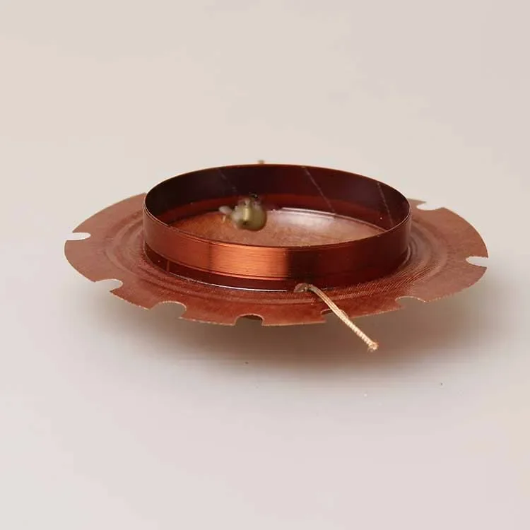 1PCS 고품질 200W 66mm 스피커 다이어프램 혼 트위터 사운드 필름 보이스 코일 혼 스피커 다이어프램 그라비어