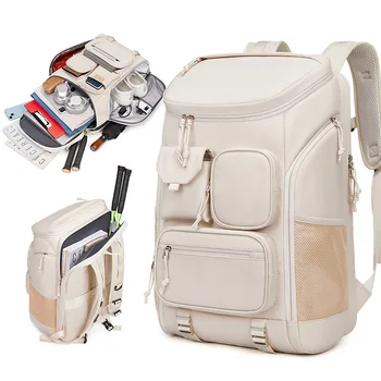 Zaino da Viaggio Casual per Uomo e Donna, Grande Capacità, Zaino Business con Porta USB, Impermeabile, per Escursionismo e Montagna