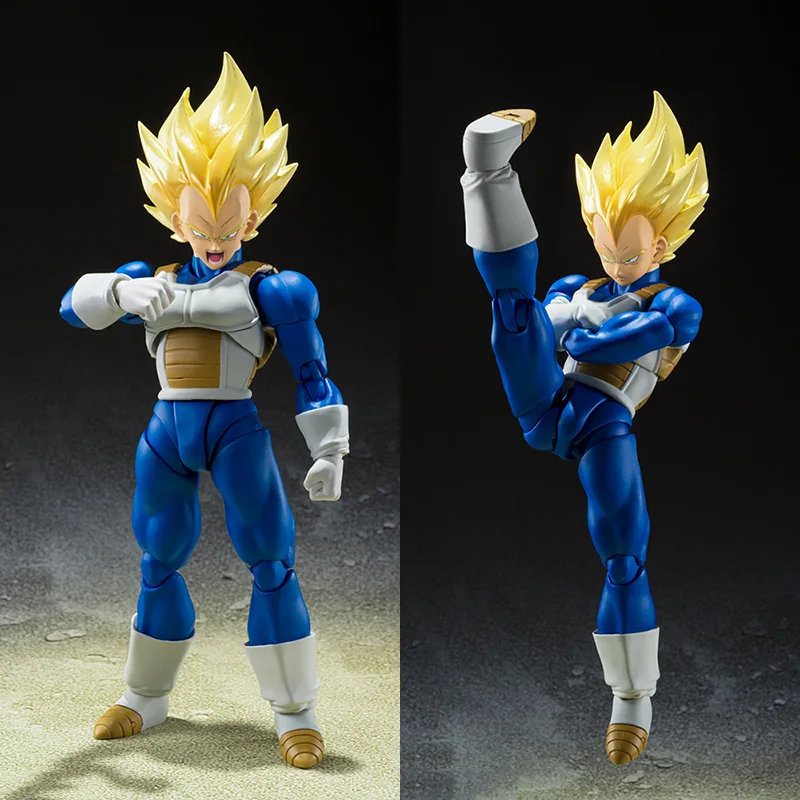 

Bandai Dragon Ball Z Series бегита пробуждение к крови супер сайян 2 оригинальная Коллекционная Фигурка 13 см модель игрушки