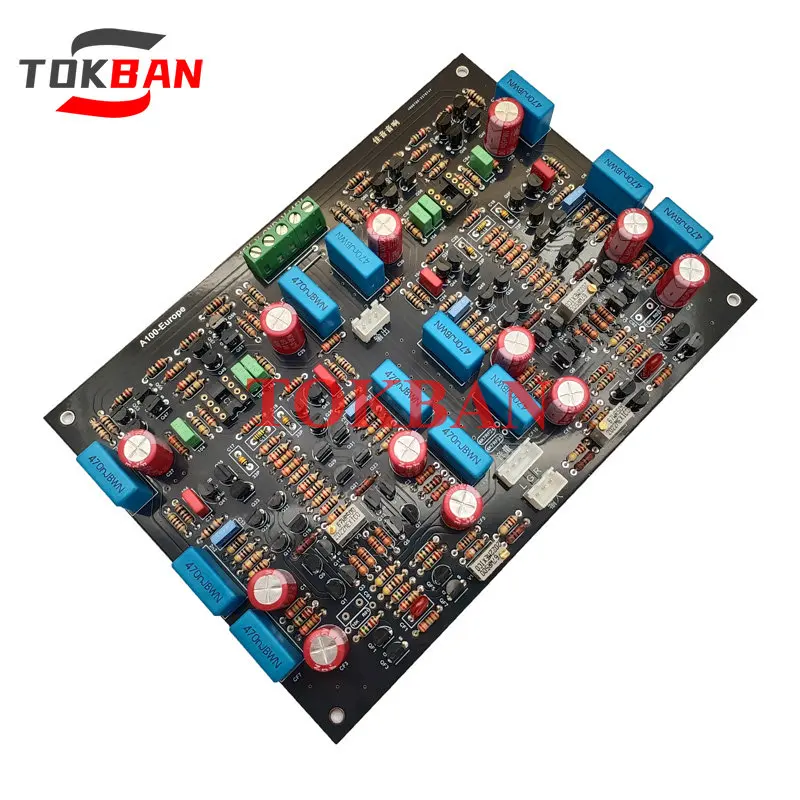 

Плата предварительного усилителя Tokban Accuphase, стерео, односторонний вход, сбалансированный Предварительный усилитель XLR HIFI для самостоятельной сборки, усилитель звука