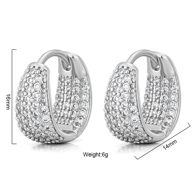 86215-30c437.jpg Boucles d'oreilles créoles en zircone en forme de U pour femme, style géométrique, pour mariage, fiançailles, bijoux quotidiens