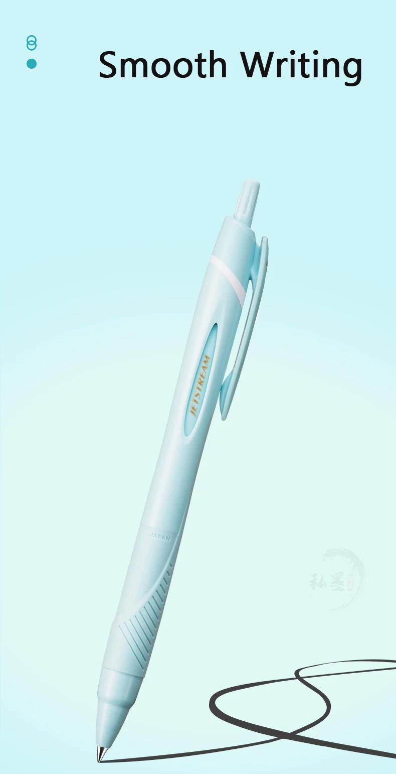 UNI ballpoint pen Jetstream sxn-150 0.38/0.5/0.7mm Press Type Smooth Writing Quick Dray Oil Medium Stylos kawaii stationery 6