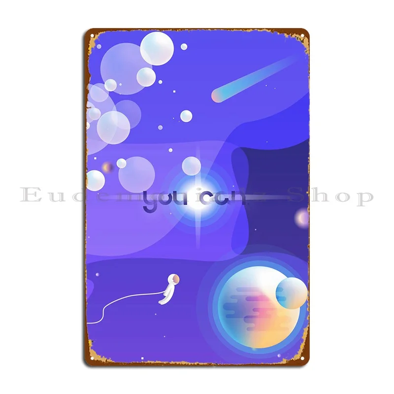 

You Can Metal Plaque Poster Pub Party Party Club Customized Club Tin Sign Poster