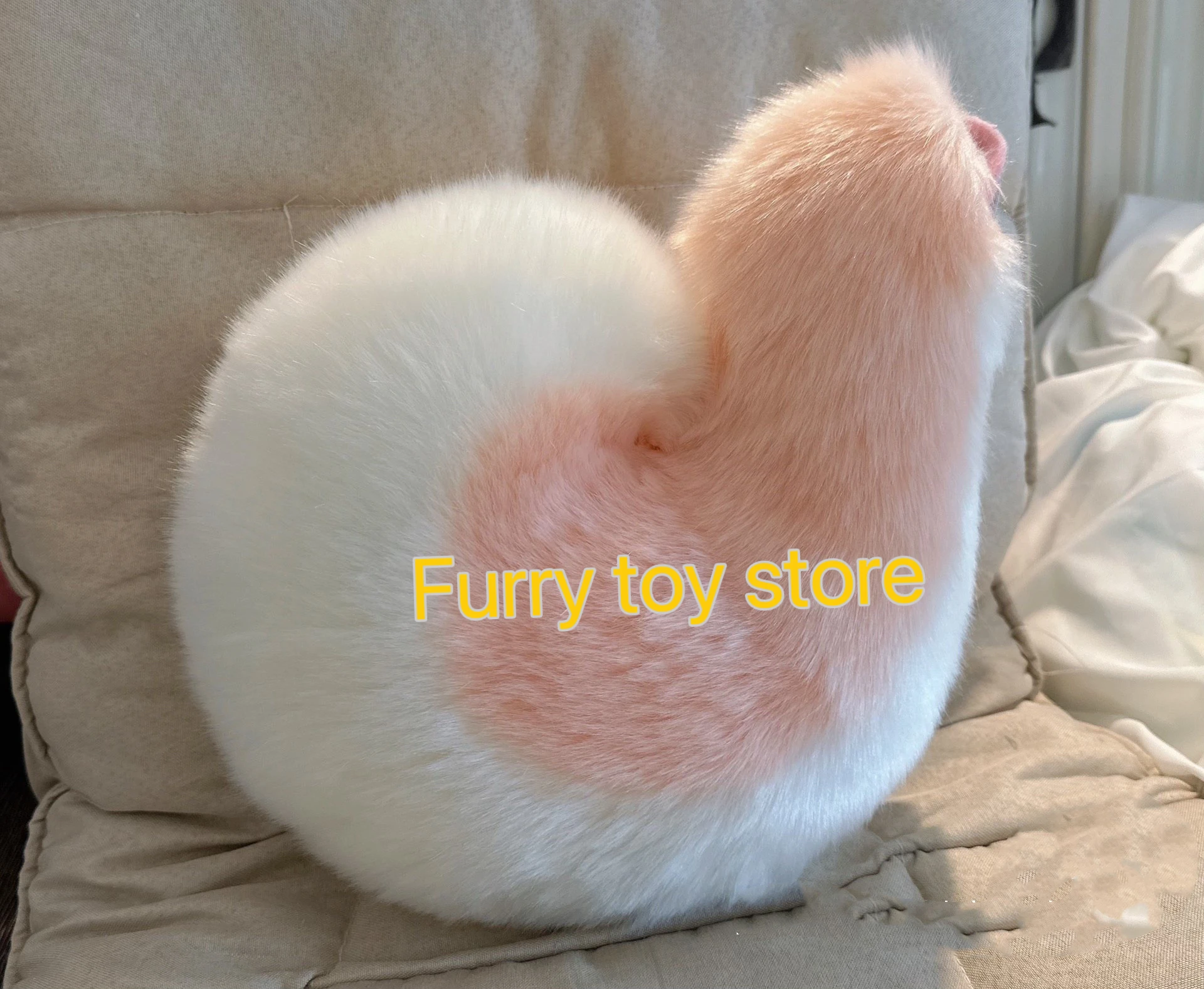 Furry Tail Fursuit Kigurumi Animal Cute Cosplay Costume Furry Suit Accessories Deer Hare Sheeptail Cartoon
