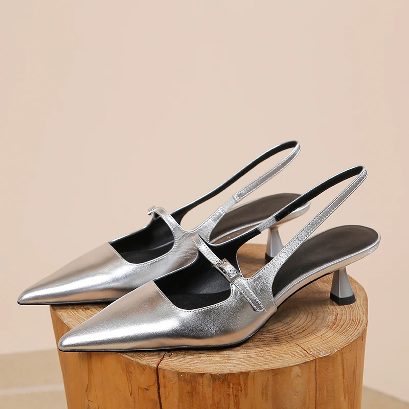 جديد إمرأة مضخات رقيقة الكعوب حفلة 2024 الصيف موضة...