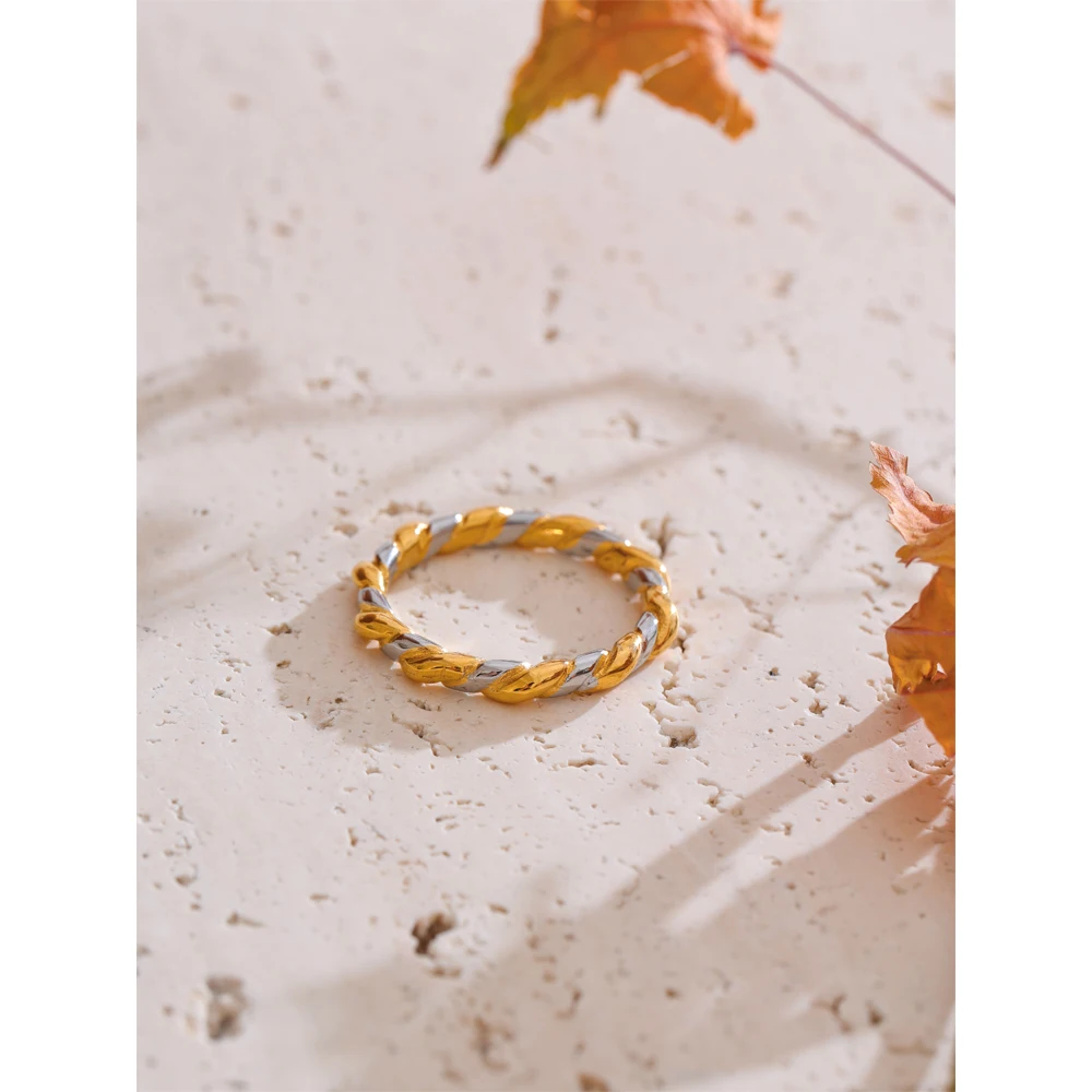Yhpup Minimalist Mix Finger Ring Women