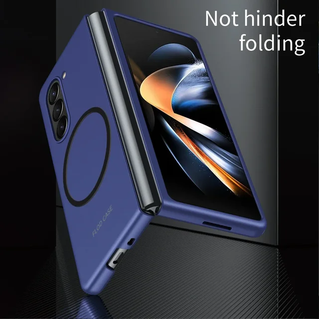 Samsung Z Fold Leather Magnetic Thin Case 2