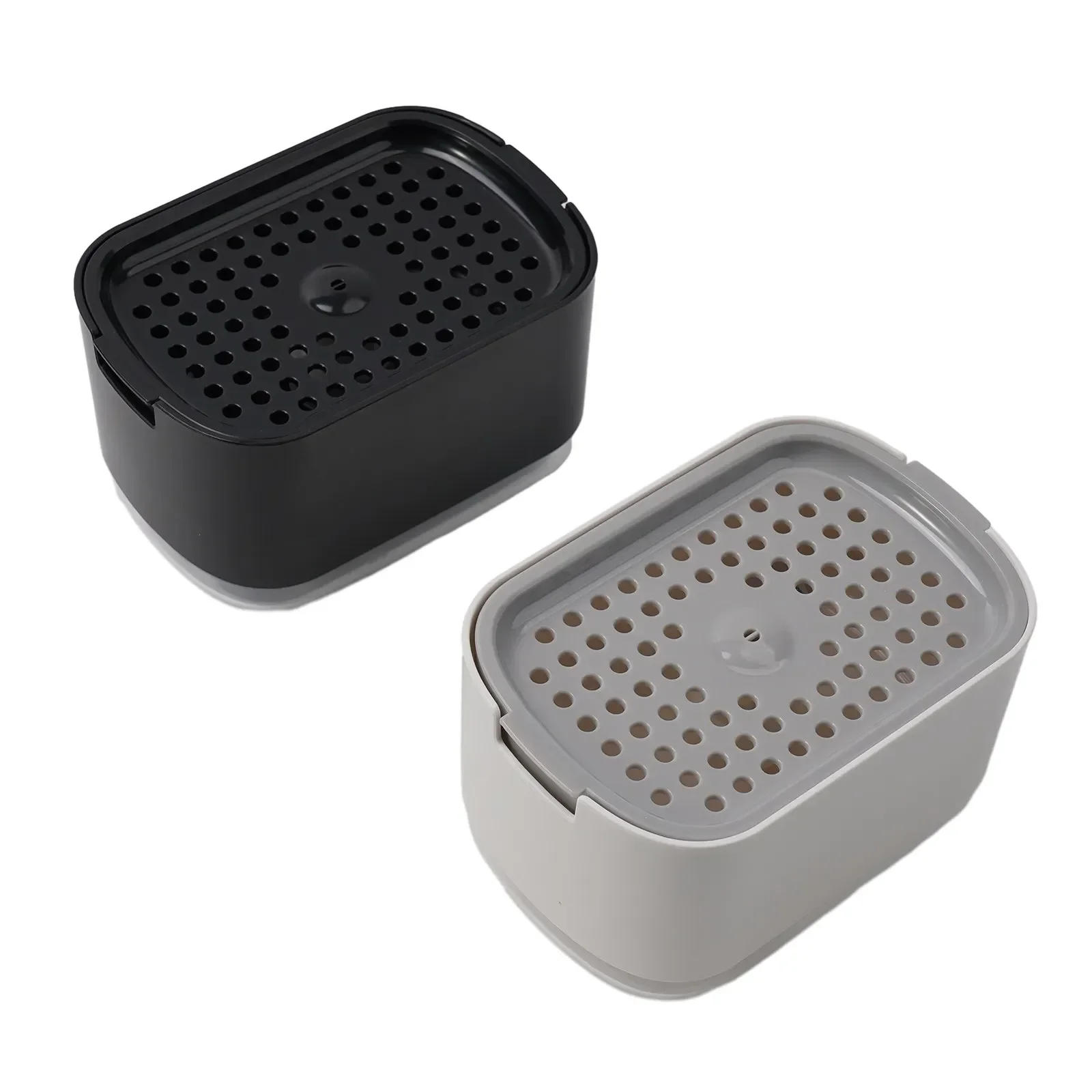 2In1 Dish Soap Dispenser Liquid Soap Pump Dispenser Soaps Container Sponged Holder Kitchen Bathroom Washing Accessory