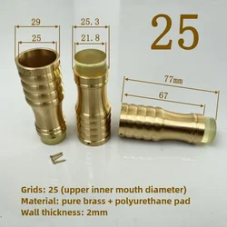 Durable Anti - Skid Brass Replacement Tip for Hiking Poles and Chair Legs (25mm)