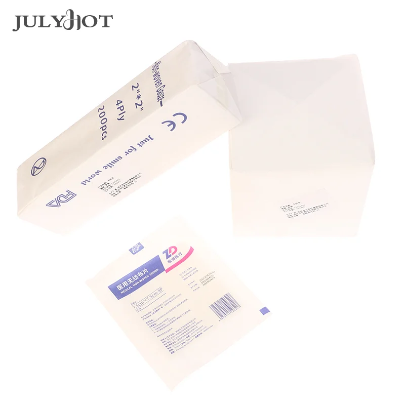

Gauze Pad Cotton First Aid Kit Emergency Waterproof Wound Dressing Sterile Gauze Pad