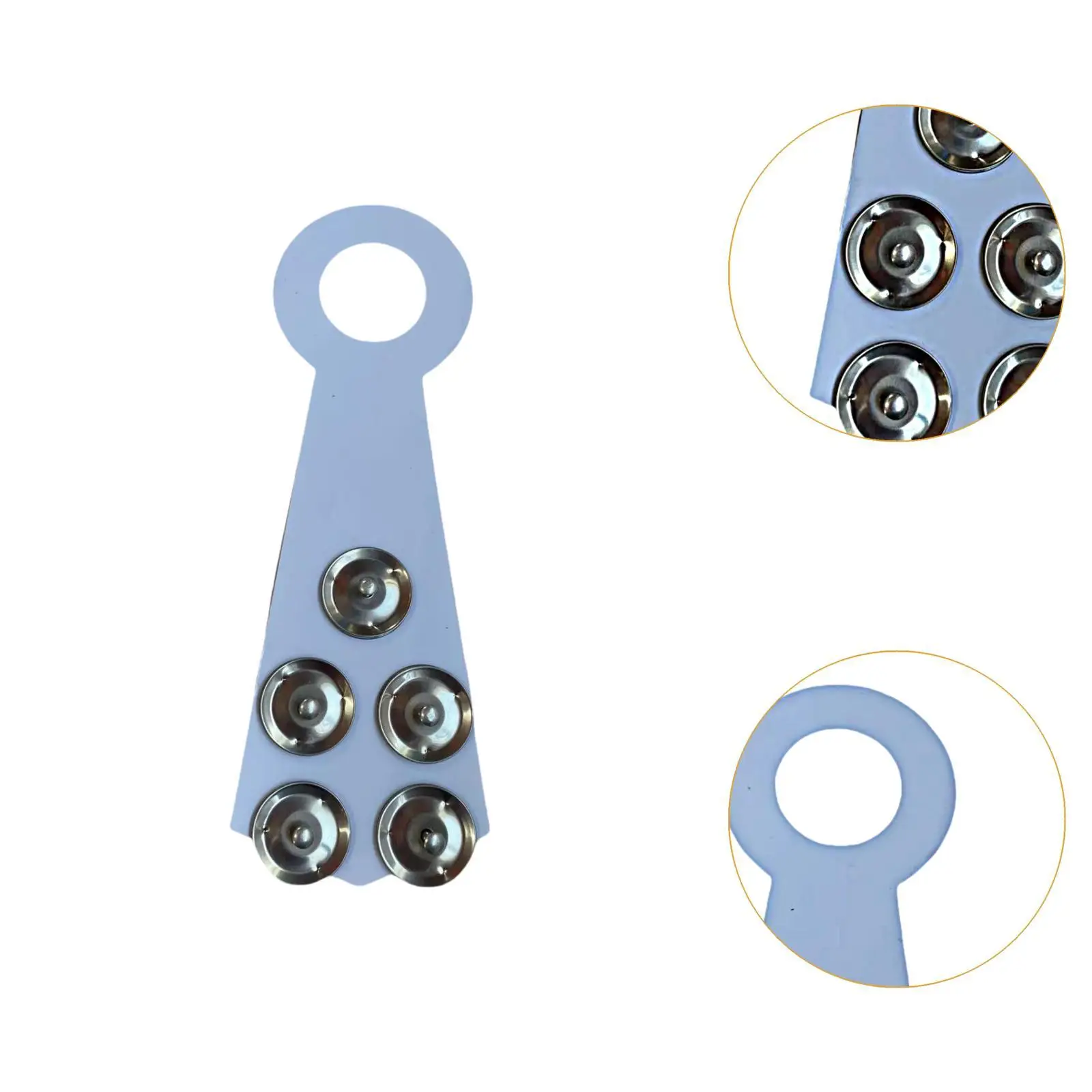 Drum Cymbal Bell Drum Set Cymbal Accessory Musical Instrument Accessory Sturdy Ching Ring Effects for Player