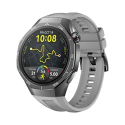 Silicone Sports Strap for Smartwatch - Soft 22mm Wrist Band Bracelet (Gray)